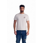 Polera Hombre Manga Corta Beige Garment Dye Negroni Ellus