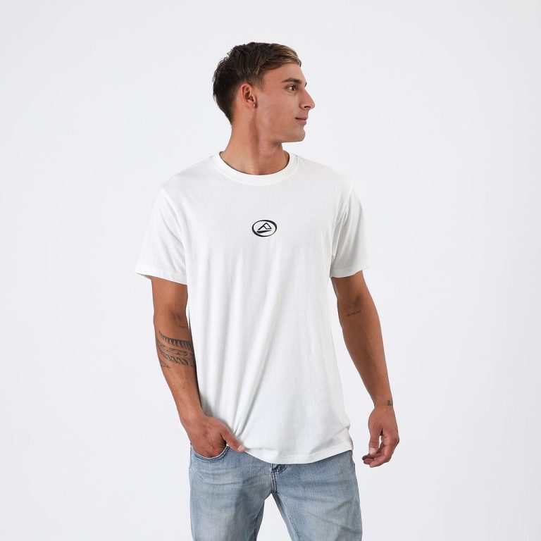 Polera Men Easy Clean White Reef