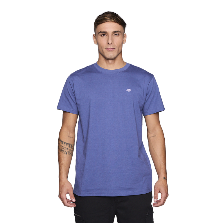Polera Men Surf Reef Blue Pink Reef