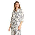 Blusa Blanco Estampado Mediterráneo Ldp