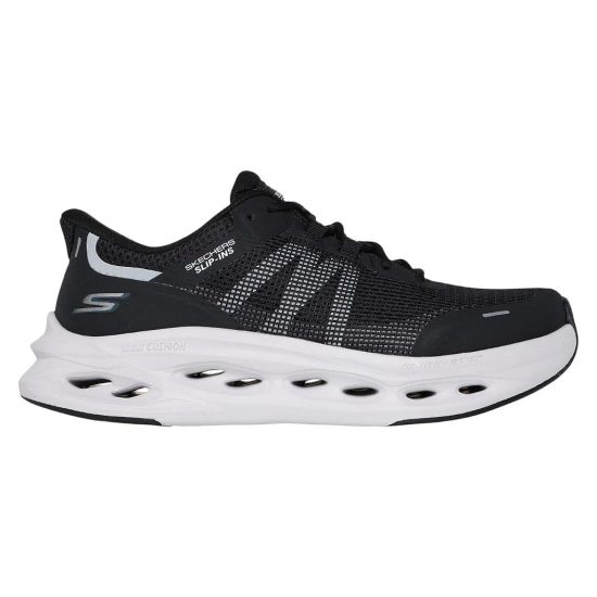 Zapatilla Mujer Max Cushioning Glide Step Bkw Skechers