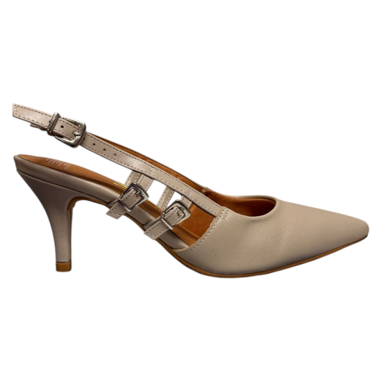 Zapato Taco Mujer Pelica Gris Vizzano