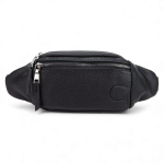 Cartera Beltbag Graneado Negro Gacel