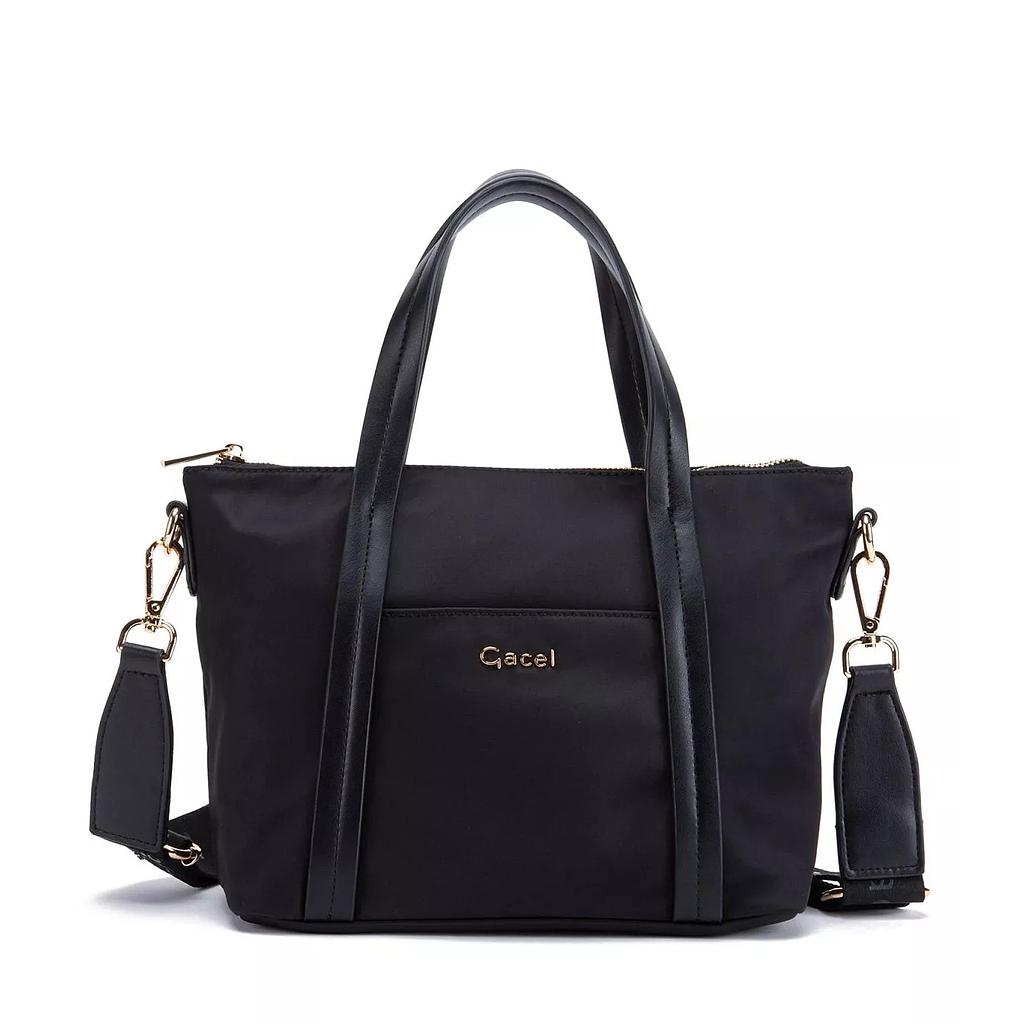 Cartera Bandolera Grande CAR3318 Negro Gacel