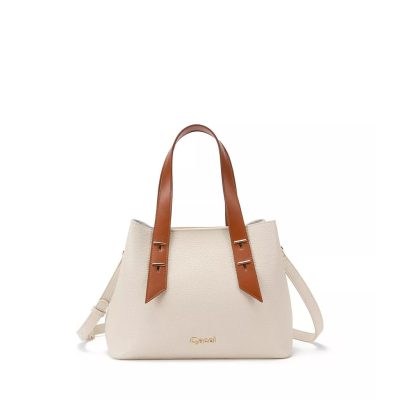 Cartera Dos Asas Mediana CAR3350 Blanco Gacel