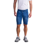 Short Hombre Denim Bob Tiro Alto Azul Medio Ellus