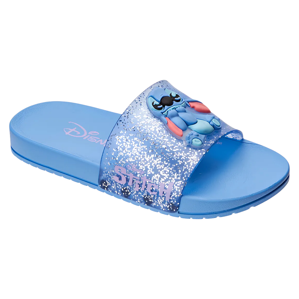 Sandalia Niño Azul Glitter Stitch Disney Grendene