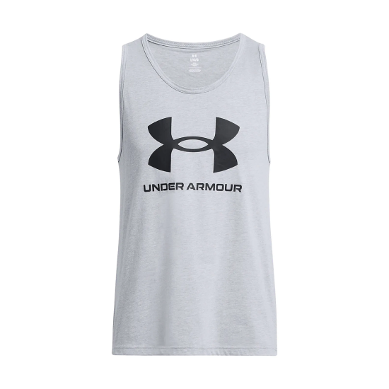 Polera Hombre sin manga Sportstyle Gris Under Armour