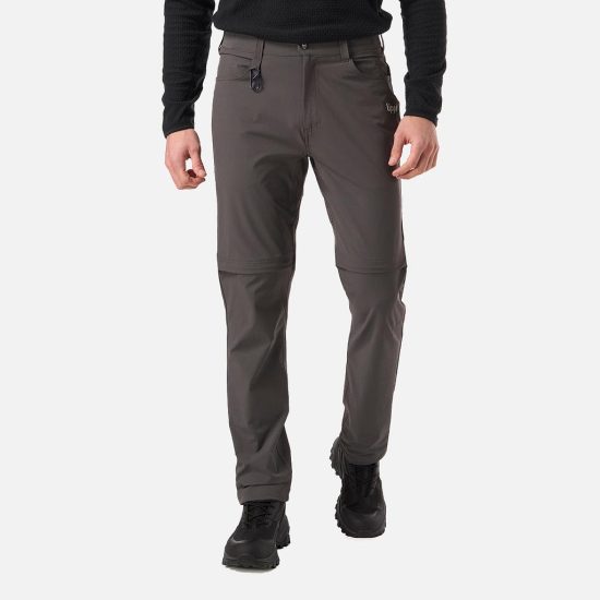 Pantalon Hombre Lennox Q-Dry Mix-2 Pants Gris Medio Lippi
