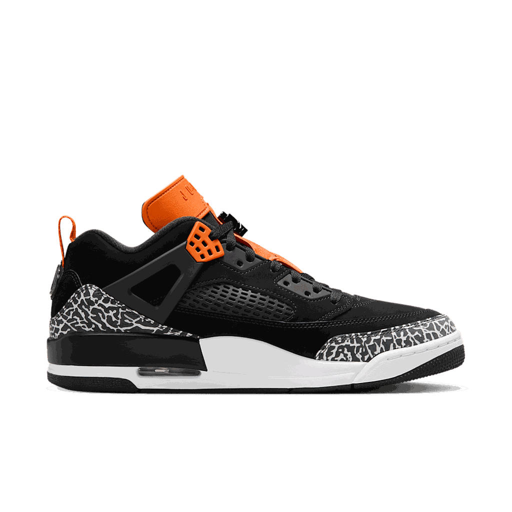 Zapatilla Hombre Spizike Low Black/Starfish White Jordan Nike
