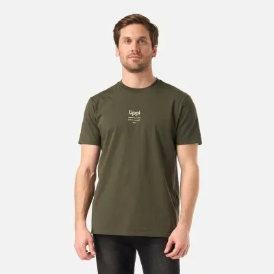Polera Hombre Ulmo Point Sorona T-Shirt Verde Musgo Lippi