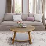 Mesa De Centro Light Walnut Msa