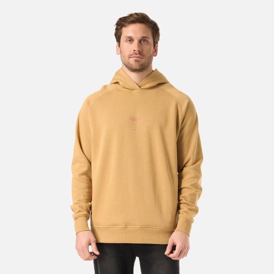 Poleron Hombre Ulmo Light Hoody Sweatshirt Mostaza Lippi