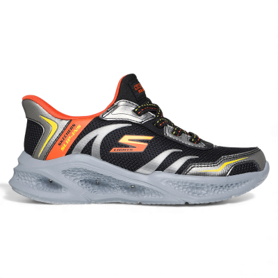 Zapatilla Niño S Lights Meteor Brisk Beams Skechers