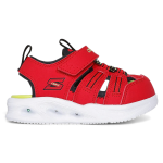 Sandalia Niño Sola Glow Hyper Coast Lights Skechers