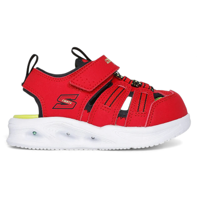 Sandalia Niño Sola Glow Hyper Coast Lights Skechers