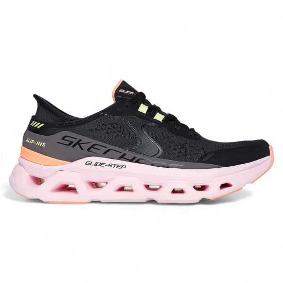 Zapatilla Mujer Glide Step Altus Bkmt Skechers