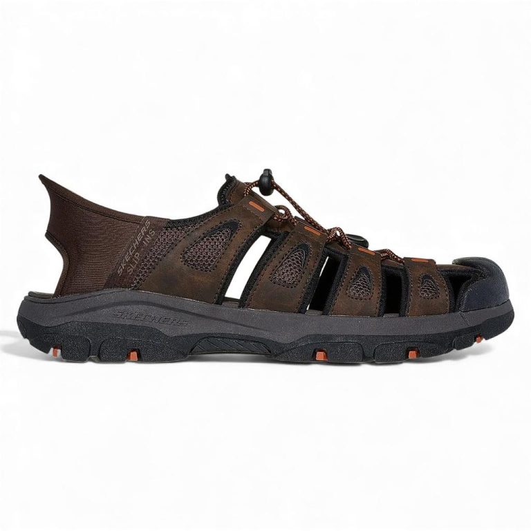 Sandalia Hombre Tresmen Norvick Café Skechers
