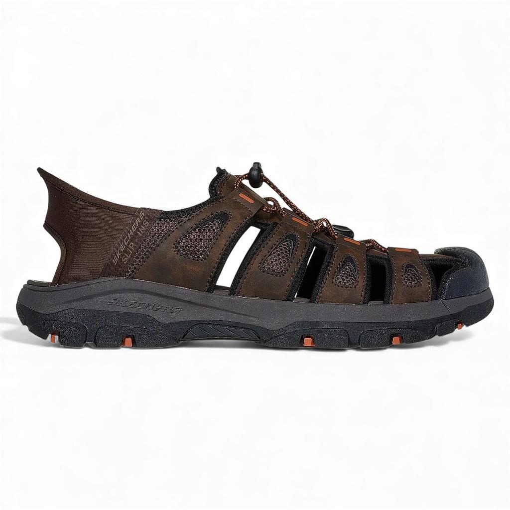 Sandalia Hombre Tresmen Norvick Café Skechers