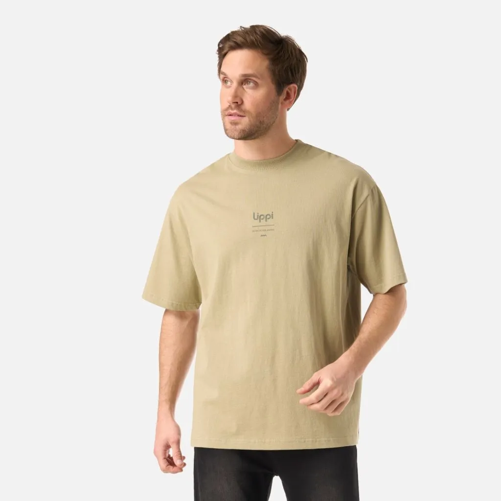Polera Hombre Endura Cotton T-Shirt Verde Oliva Lippi