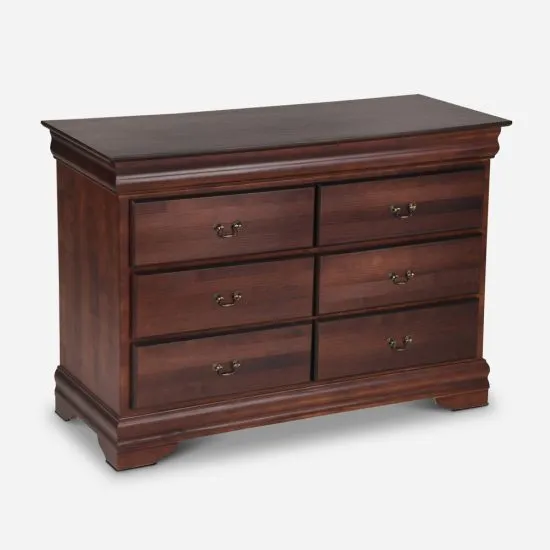 Cómoda 6 Cajones Miró Chocolate Cic - Imagen 2