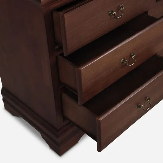 Cómoda 6 Cajones Miró Chocolate Cic - Imagen 5