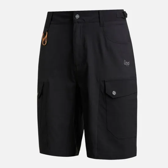 Shorts Hombre M Lennox Q-Dry Shorts Negro Lippi - Imagen 2