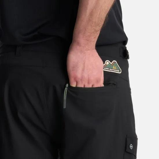 Shorts Hombre M Lennox Q-Dry Shorts Negro Lippi - Imagen 7