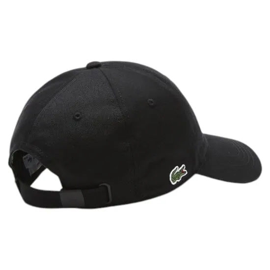Gorro Organic Cotton Twill Black Lacoste - Imagen 2