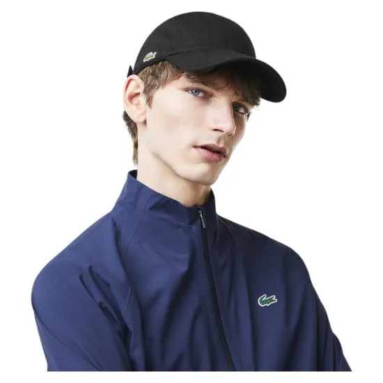 Gorro Organic Cotton Twill Black Lacoste - Imagen 5