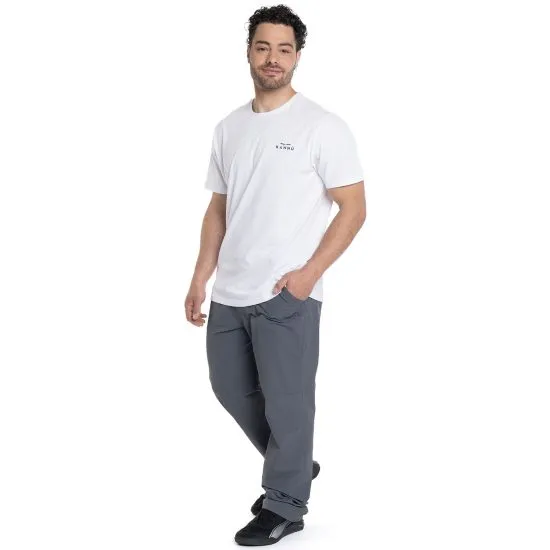 Polera Hombre Lifestyle Algodón Orgánico Blanca Kannu - Imagen 3