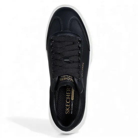 Zapatilla Mujer Cordova Classic Negro Skechers - Imagen 2