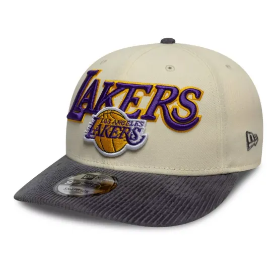Jockey Lakers Cord Visor Beige OSFM New Era - Imagen 4