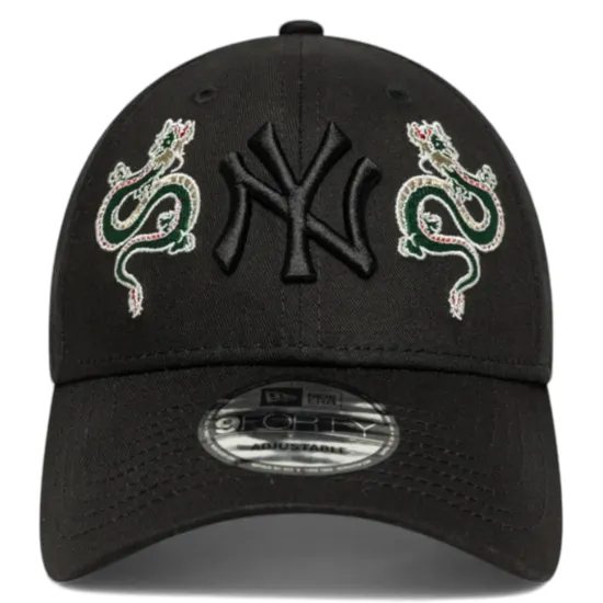 Jockey Yankees Dragón Negro 9Forty Unisex New Era - Imagen 2