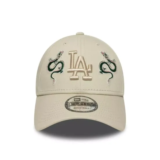 Jockey Dodgers Serpiente Beige 9Forty New Era - Imagen 3