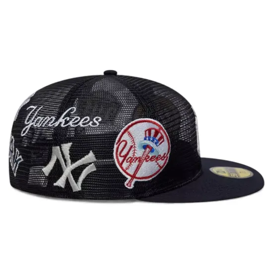 Jockey Yankees Azul 59Fifty Mesh AOP New Era - Imagen 3