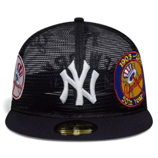 Jockey Yankees Azul 59Fifty Mesh AOP New Era - Imagen 5