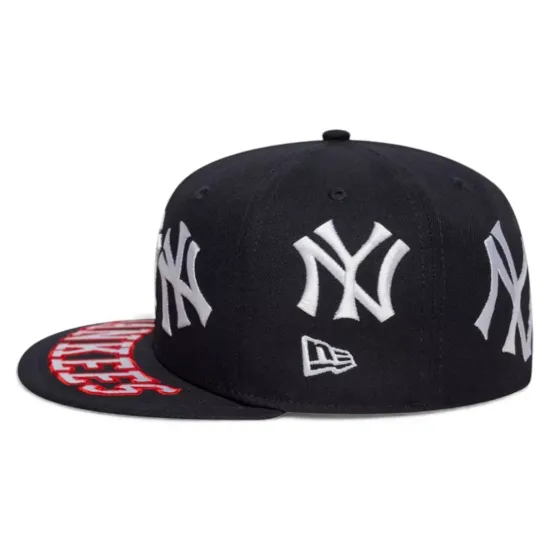 Jockey Yankees Img MLB All Over Azul New Era - Imagen 2