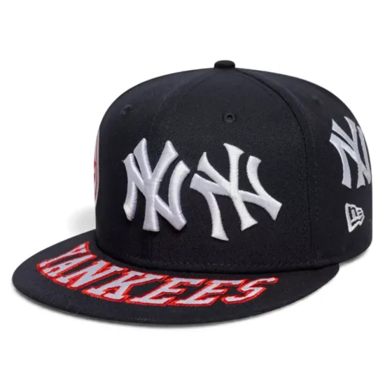 Jockey Yankees Img MLB All Over Azul New Era - Imagen 5