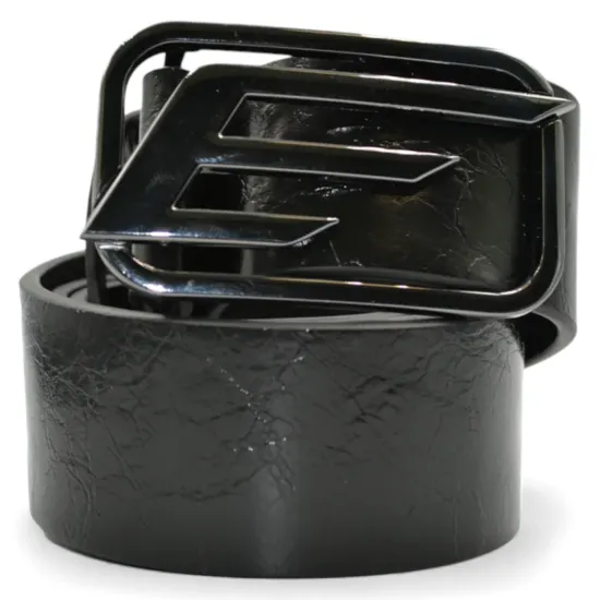 Cinturón Hebilla Cuadrada E smoke silver 2,3cm - Imagen 2