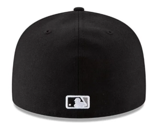 Jockey 59Fifty Chicago White Sox Negro New Era - Imagen 2