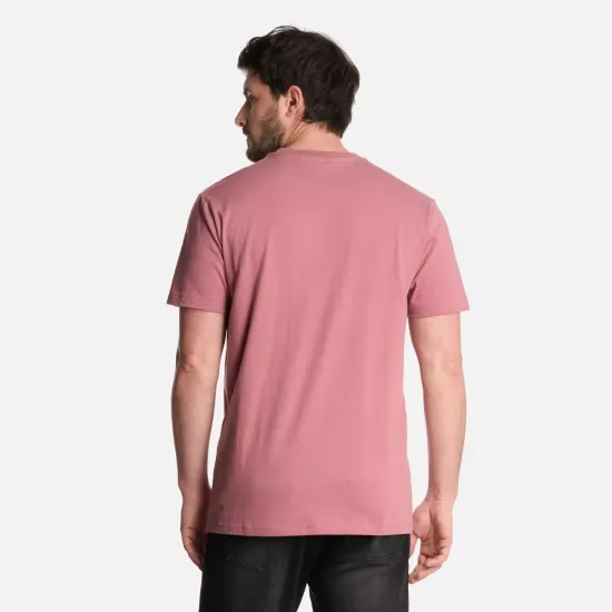 Polera Hombre M Ulmo T-Shirt Rosa Oscuro Lippi - Imagen 4