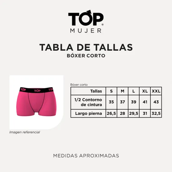 Boxer Mujer Algodon C1 TOP - Imagen 6
