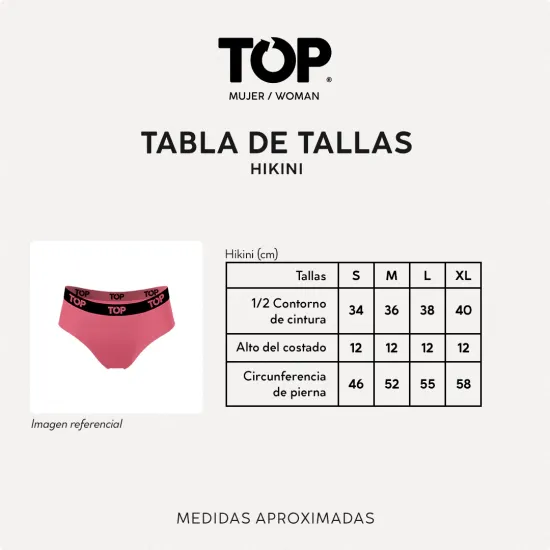 Pack 3 Hikinis Calzones Mujer C1  TOP - Imagen 11