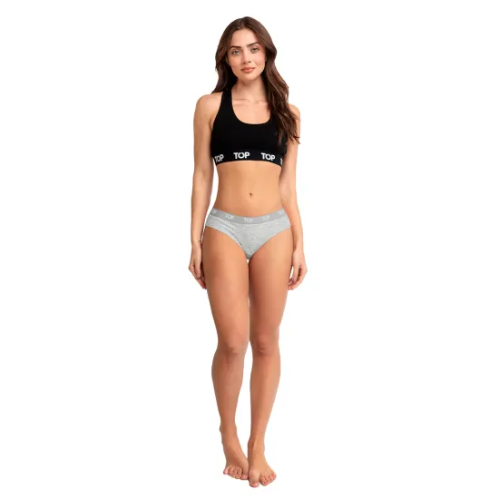 Pack 3 Calzon Bikini Mujer C11 Algodon TOP - Imagen 4