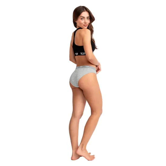 Pack 3 Calzon Bikini Mujer C11 Algodon TOP - Imagen 5