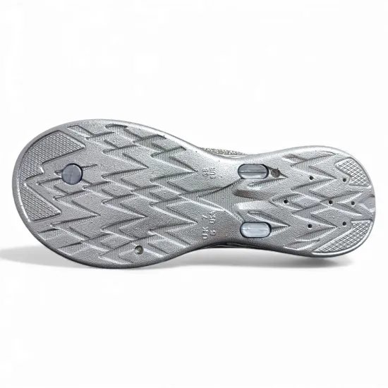 Sandalia Mujer Plateada Glam Bonny Franco - Imagen 6