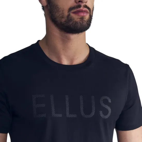 Polera Hombre Silicone Wash Negra Ellus - Imagen 4