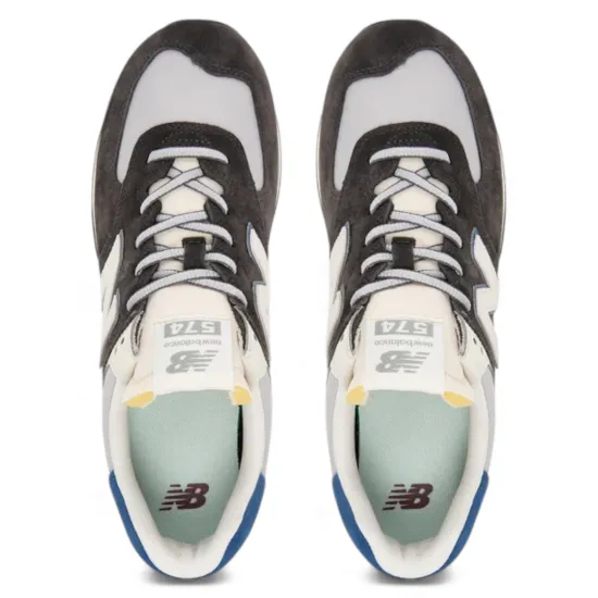 Zapatilla Hombre Traditionnels Gris Oscuro New Balance - Imagen 5