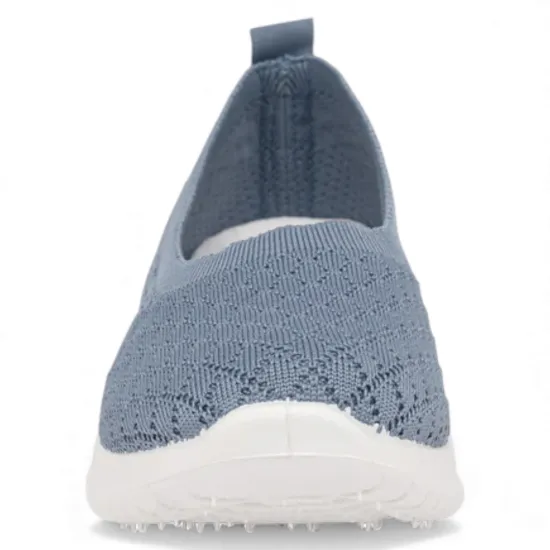 Zapatilla Mujer Knit Ligera Celeste Alquimia - Imagen 3